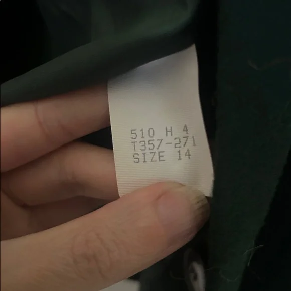 Vintage Emerald Green Pendleton wool blazer - Picture 5 of 6